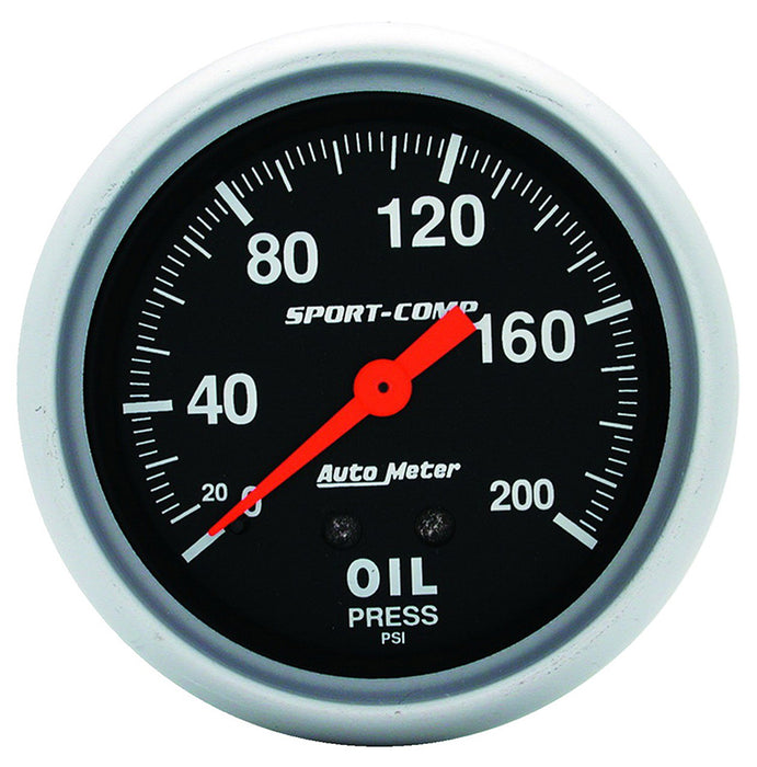 Sport-Comp Series Oil Pressure Gauge AU3422