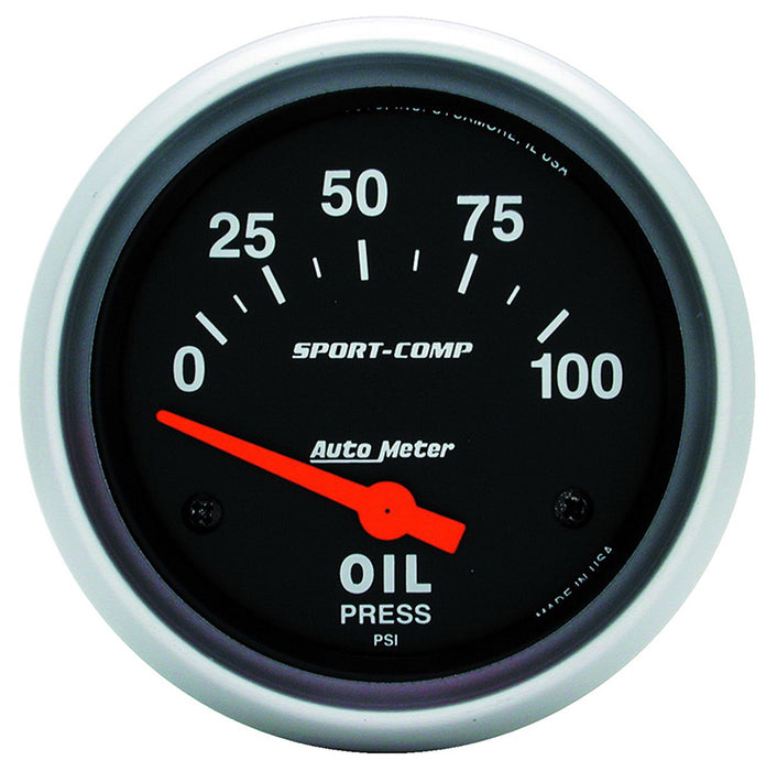 Sport-Comp Series Oil Pressure Gauge AU3522