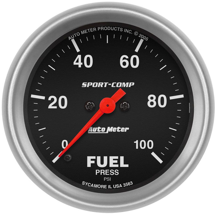 Sport-Comp Series Fuel Pressure Gauge AU3563