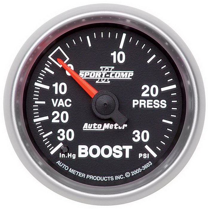 Sport-Comp II Boost/Vacuum Gauge AU3603