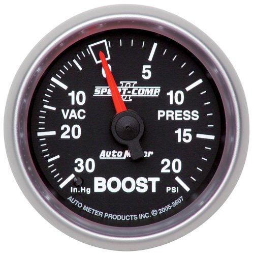 Sport-Comp II Boost/Vacuum Gauge AU3607