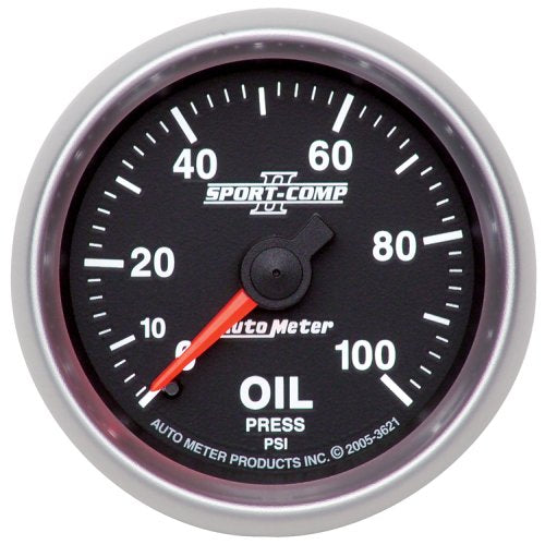 Sport-Comp II Oil Pressure Gauge AU3621