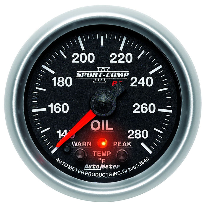 Sport-Comp II Oil Temperature Gauge AU3640