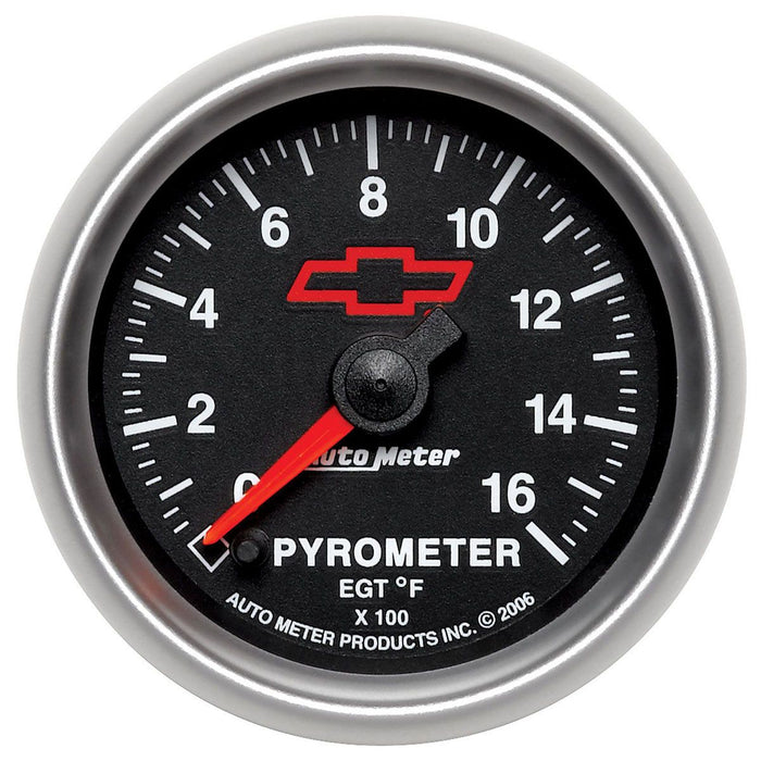 Chev Bow-Tie Pyrometer Gauge AU3644-00406