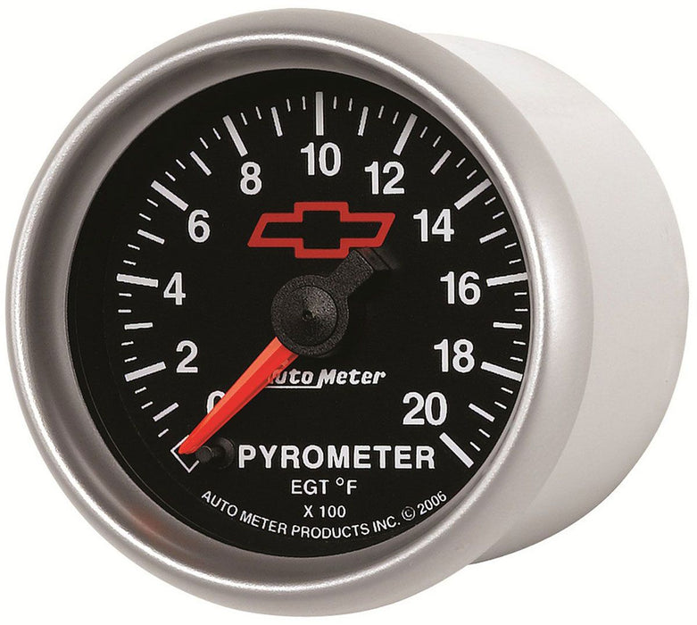 Chev Bow-Tie Pyrometer Gauge AU3645-00406