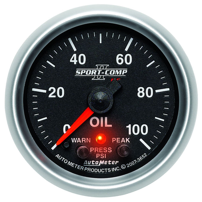 Sport-Comp II Oil Pressure Gauge AU3652