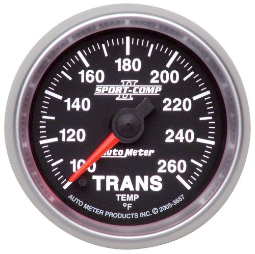 Sport-Comp II Transmission Temperature Gauge AU3657