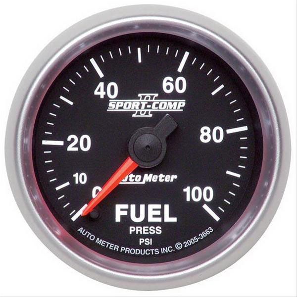 Sport-Comp II Fuel Pressure Gauge AU3663