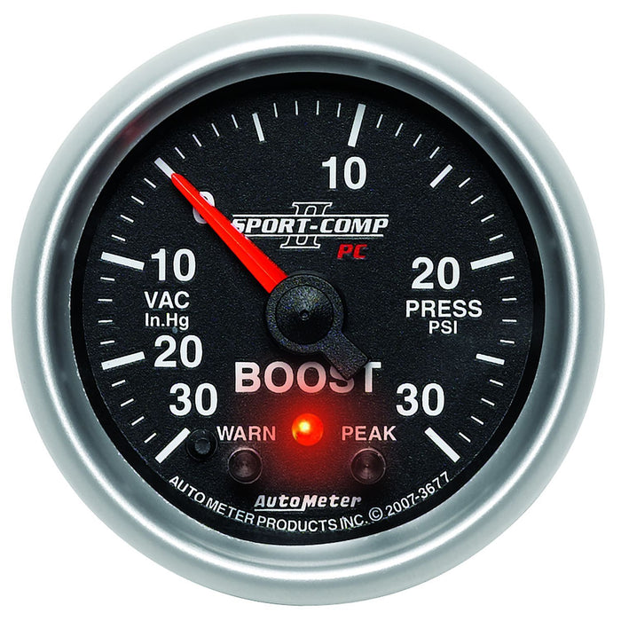 Sport-Comp II Boost/Vacuum Gauge AU3677