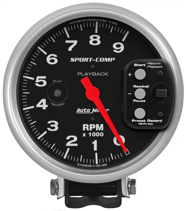 Sport-Comp Series Playback Tachometer AU3966