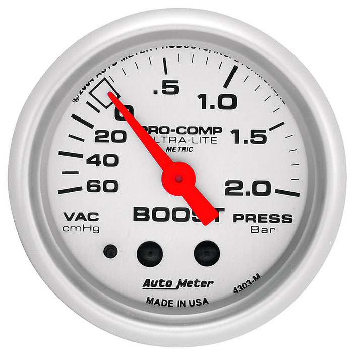 Ultra-Lite Series Boost/Vacuum Gauge AU4303-M