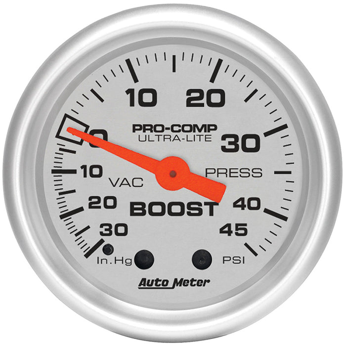 Ultra-Lite Series Boost/Vacuum Gauge AU4308