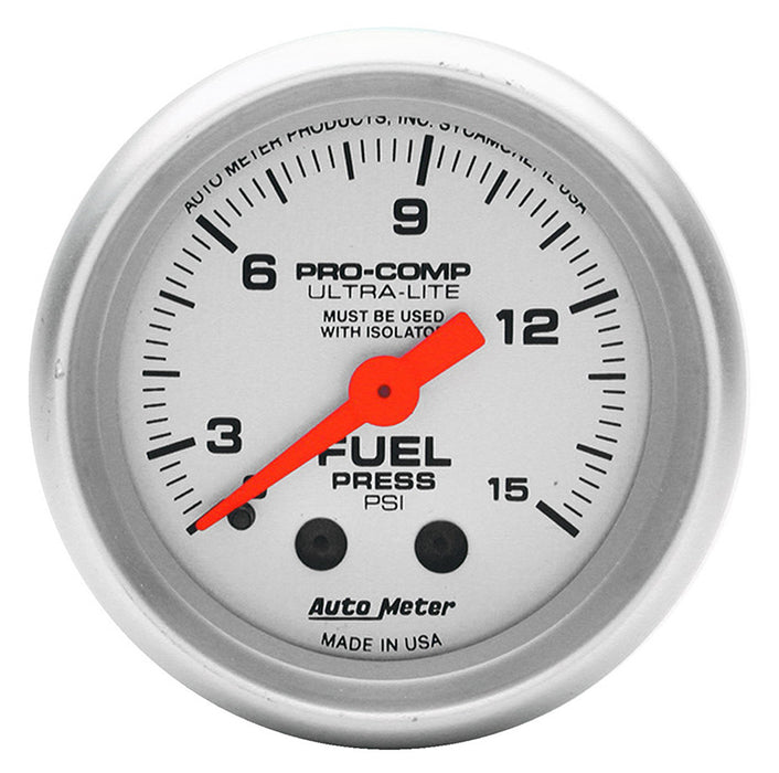 Ultra-Lite Series Fuel Pressure Gauge AU4311