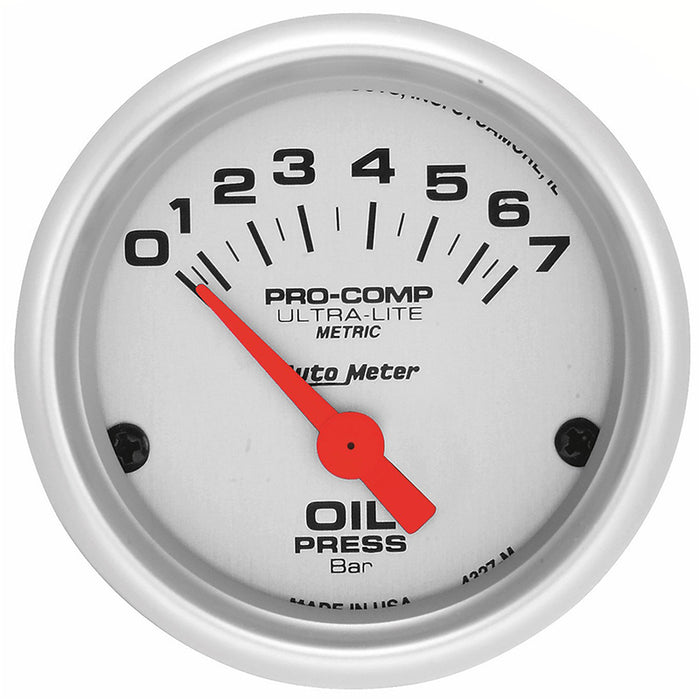 Ultra-Lite Series Oil Pressure Gauge AU4327-M