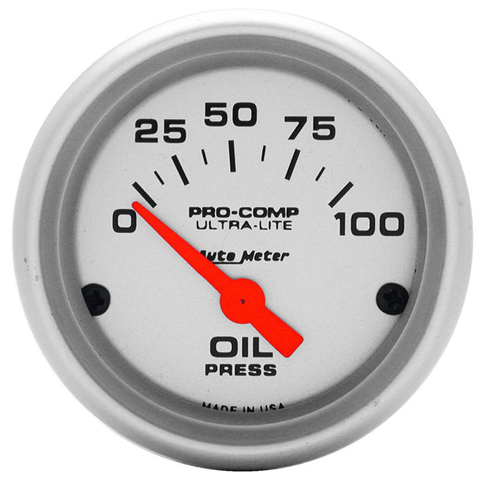 Ultra-Lite Series Oil Pressure Gauge AU4327