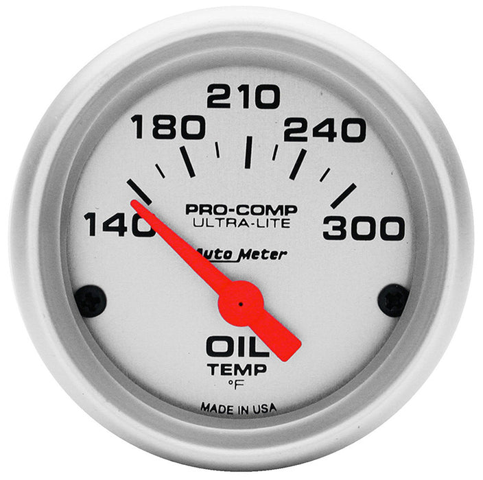 Ultra-Lite Series Oil Temperature Gauge AU4348