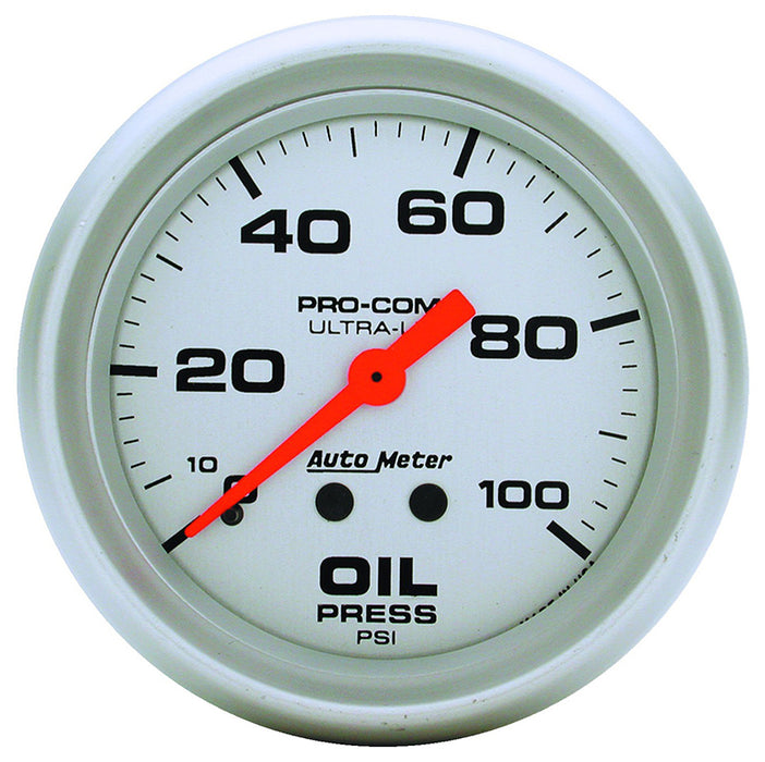 Ultra-Lite Series Oil Pressure Gauge AU4421