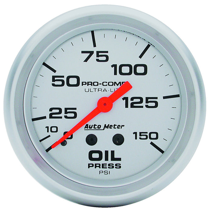 Ultra-Lite Series Oil Pressure Gauge AU4423