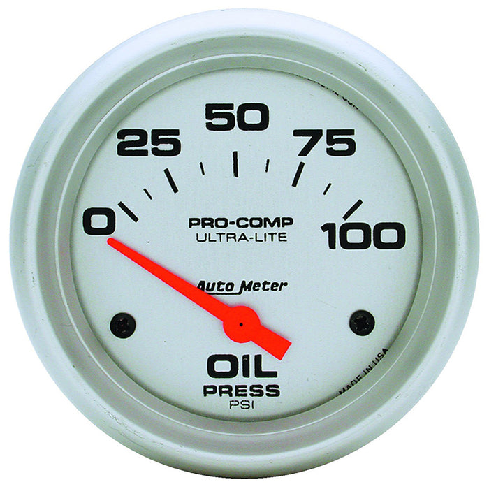 Ultra-Lite Series Oil Pressure Gauge AU4427