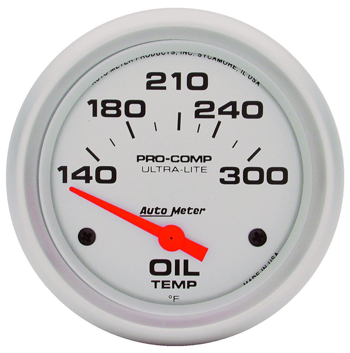 Ultra-Lite Series Oil Temperature Gauge AU4447