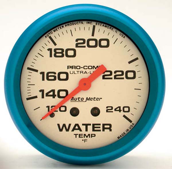 Ultra-Nite Series Water Temperature Gauge AU4532