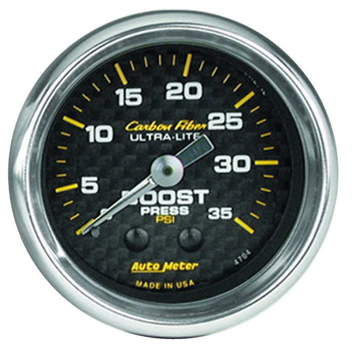 Carbon Fiber Series Boost Gauge AU4704