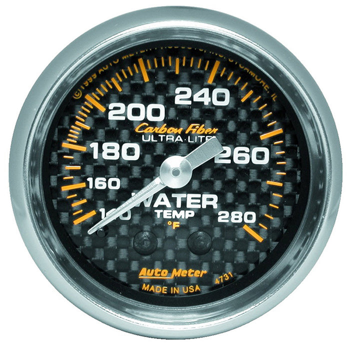 Carbon Fiber Series Water Temperature Gauge AU4731