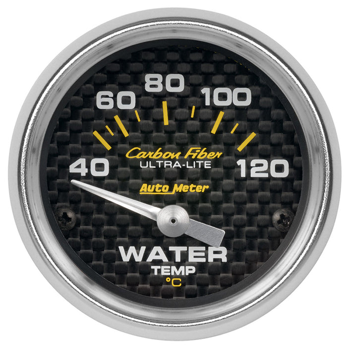 Carbon Fiber Series Water Temperature Gauge AU4737-M