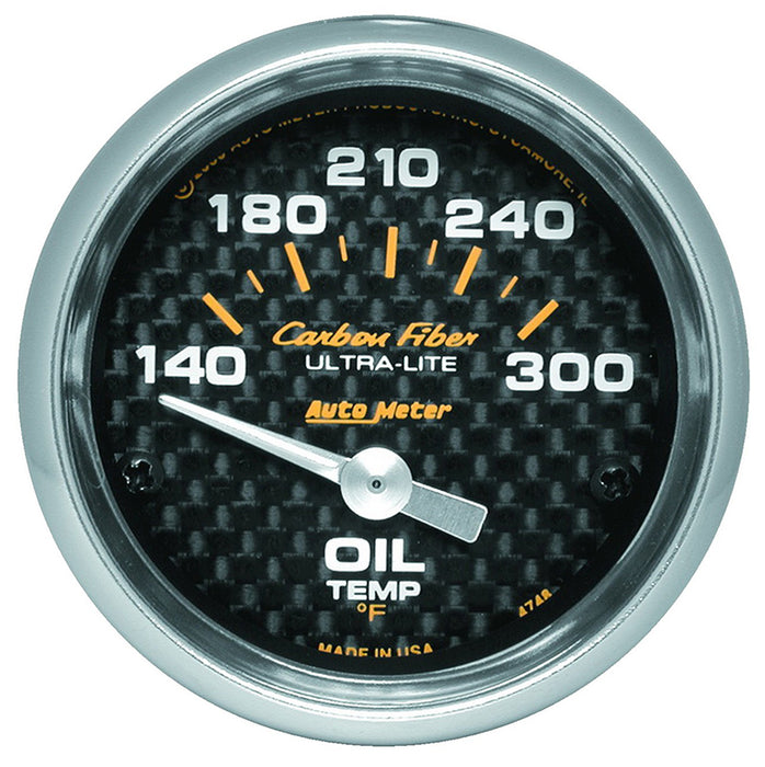 Carbon Fiber Series Oil Temperature Gauge AU4748