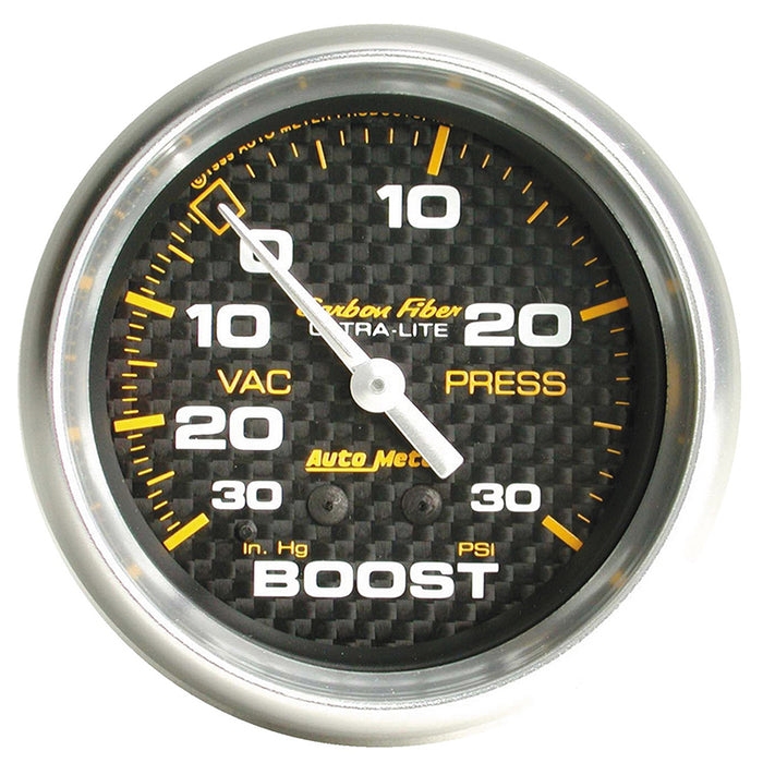 Carbon Fiber Series Boost/Vacuum Gauge AU4803