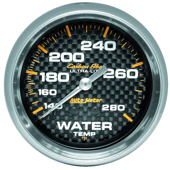 Carbon Fiber Series Water Temperature Gauge AU4831