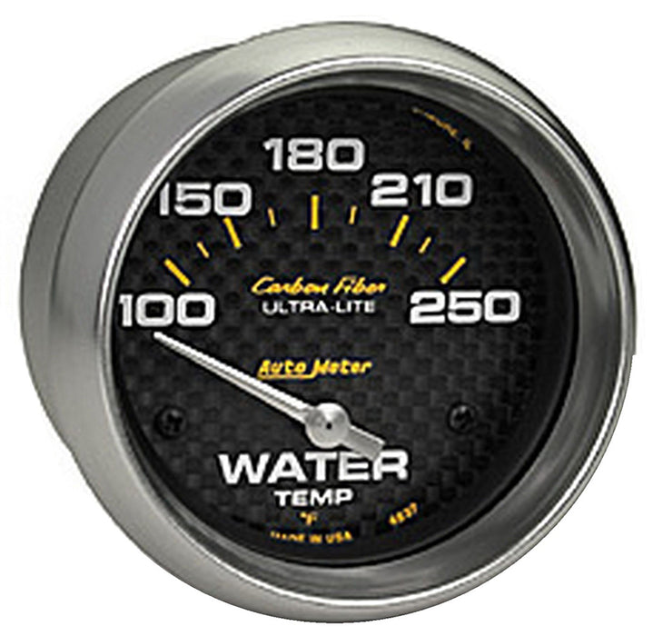 Carbon Fiber Series Water Temperature Gauge AU4837