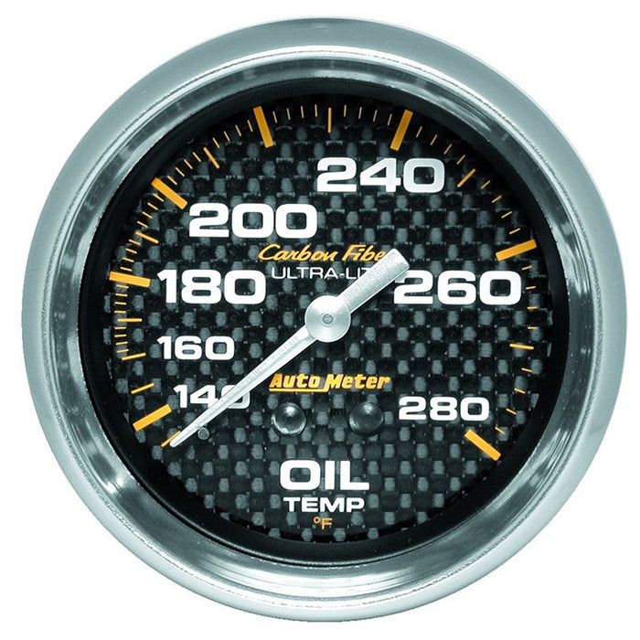 Carbon Fiber Series Oil Temperature Gauge AU4841