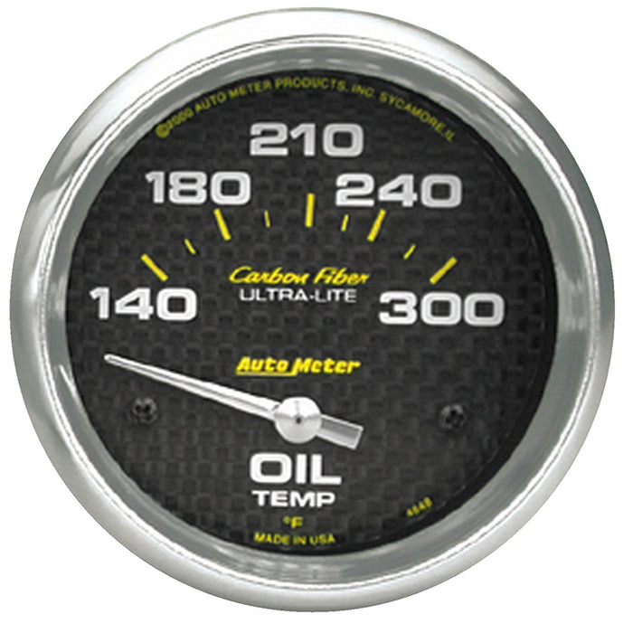 Carbon Fiber Series Oil Temperature Gauge AU4848