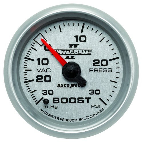 Ultra-Lite II Series Boost/Vacuum Gauge AU4903