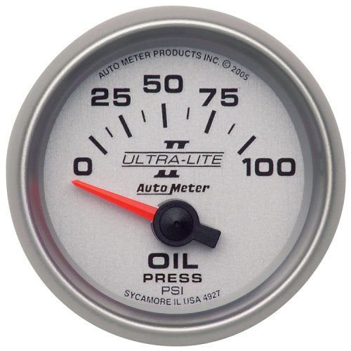 Ultra-Lite II Series Oil Pressure Gauge AU4927