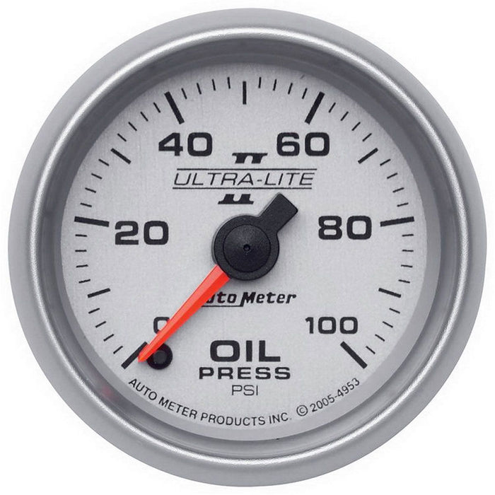 Ultra-Lite II Series Oil Pressure Gauge AU4953