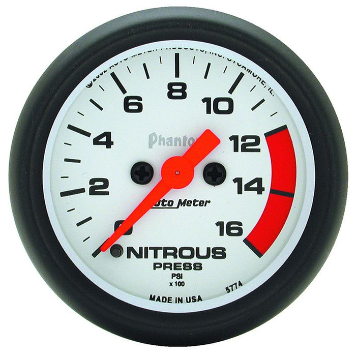 Phantom Series Nitrous Pressure Gauge AU5774