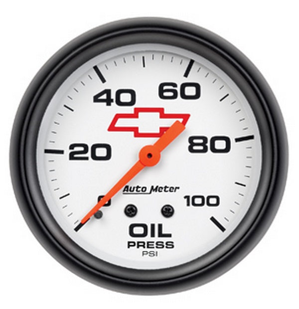 Chev Bow-Tie Oil Pressure Gauge AU5821-00406