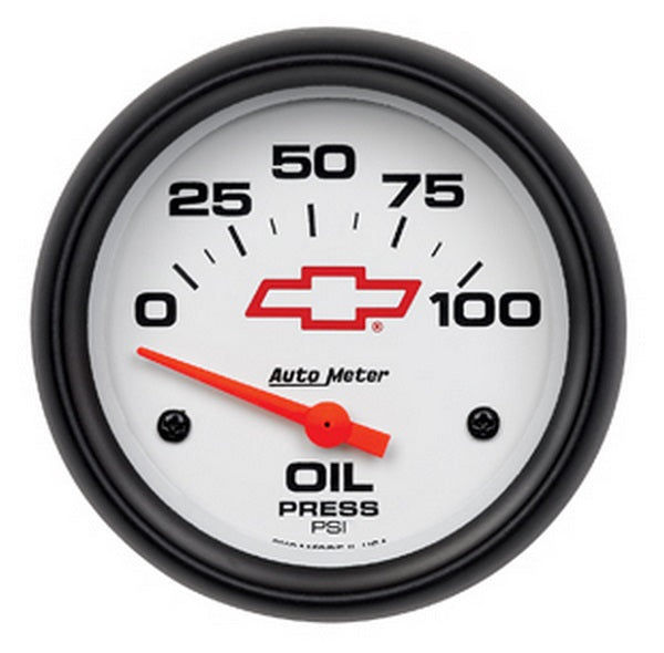 Chev Bow-Tie Oil Pressure Gauge AU5827-00406