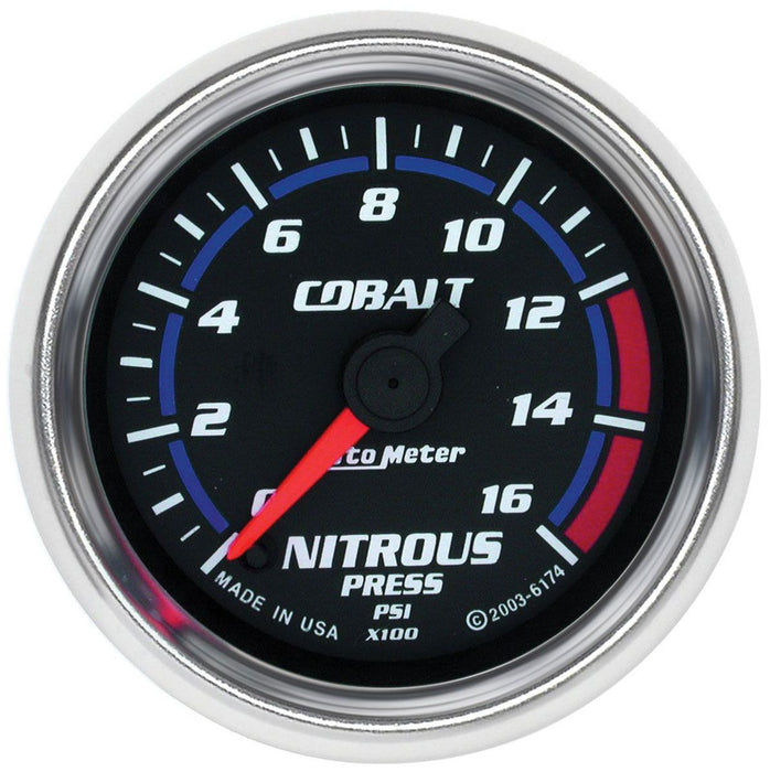 Cobalt Series Nitrous Pressure Gauge AU6174