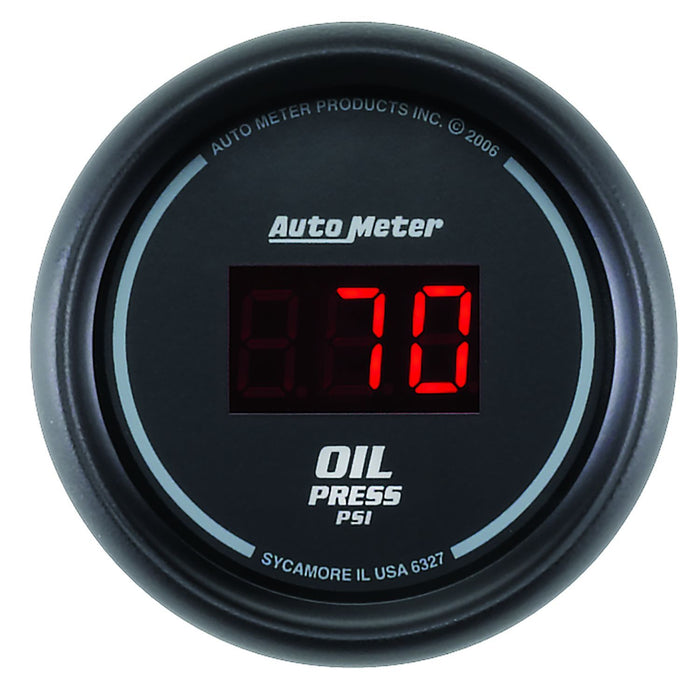 Sport-Comp Digital Series Oil Pressure Gauge AU6327