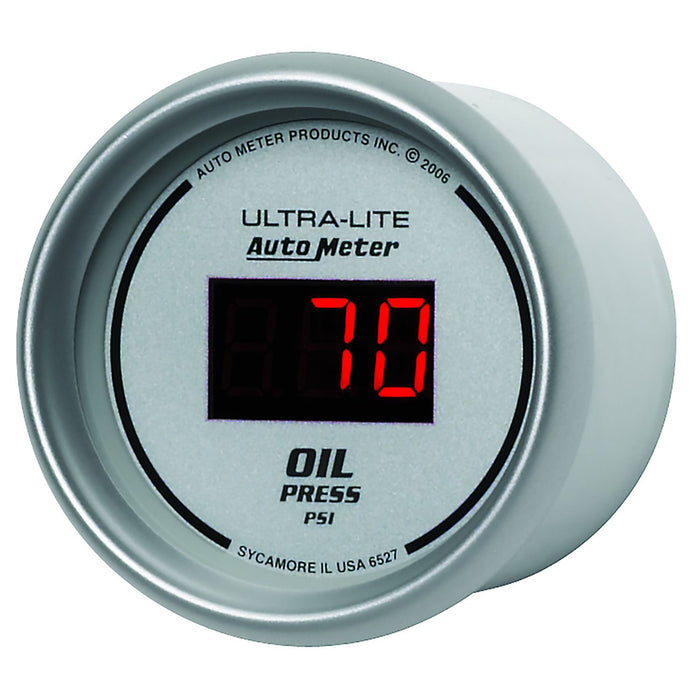 Ultra-Lite Digital Series Oil Pressure Gauge AU6527