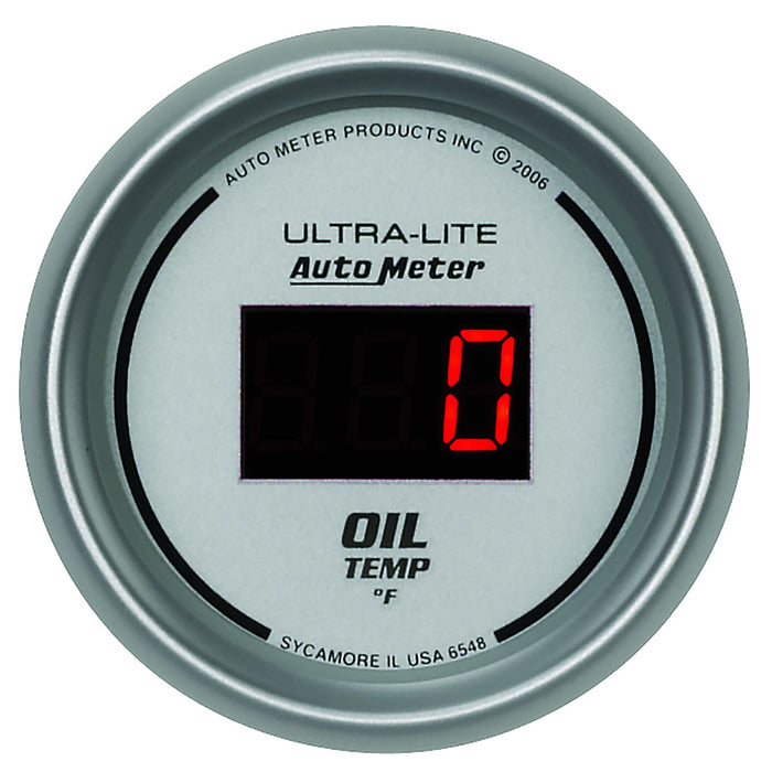 Ultra-Lite Digital Series Oil Temperature Gauge AU6548