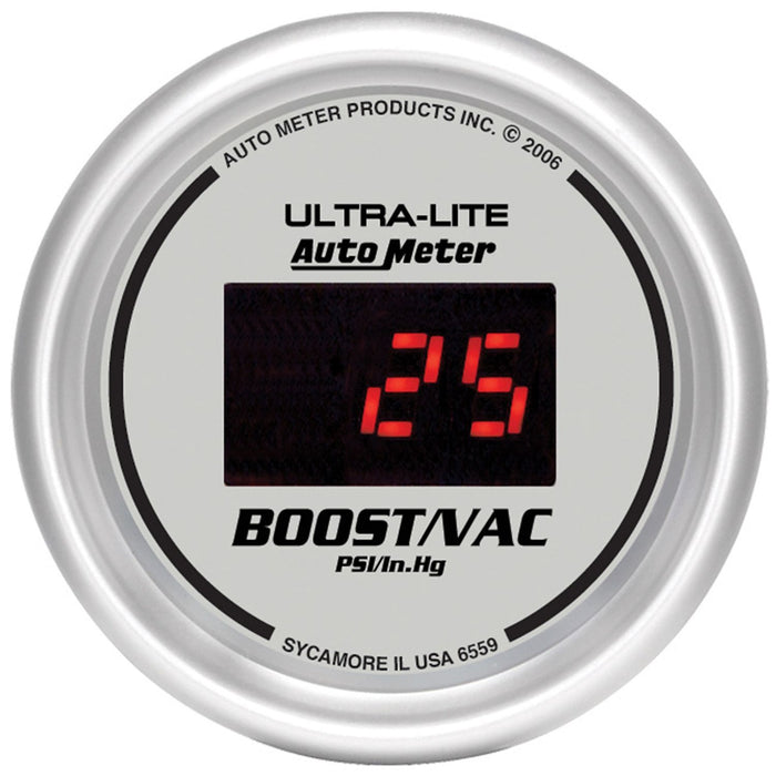 Ultra-Lite Digital Series Boost/Vacuum Gauge AU6559