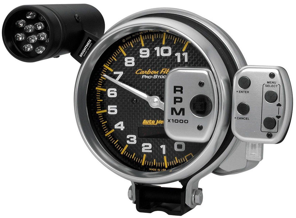 Carbon Fiber Series Shift-Lite Tachometer AU6836