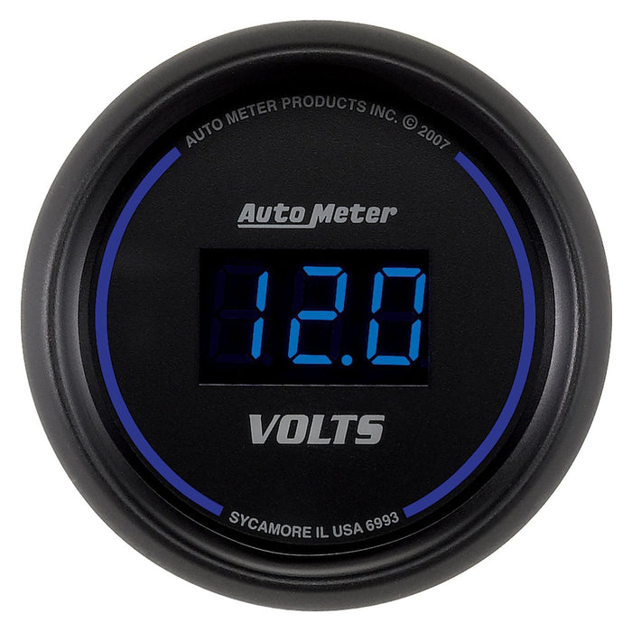 Cobalt Digital Series Voltmeter Gauge AU6993