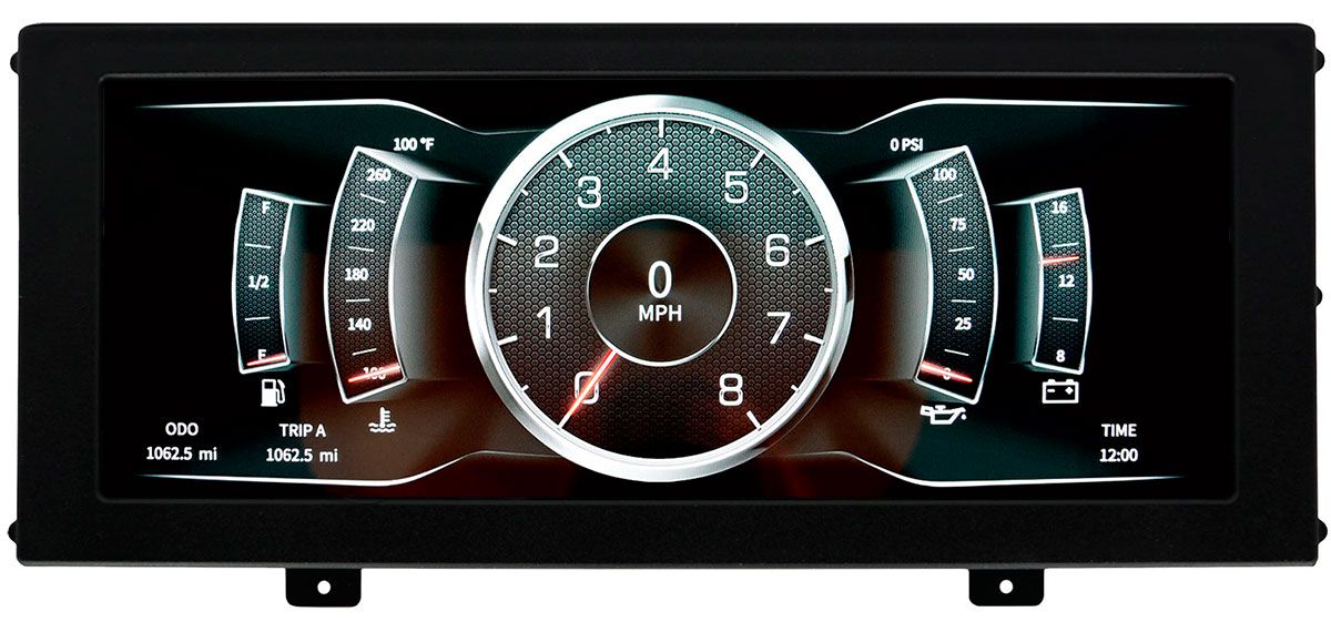 Invision 12.3" HD LCD Digital Display Dash AU7000