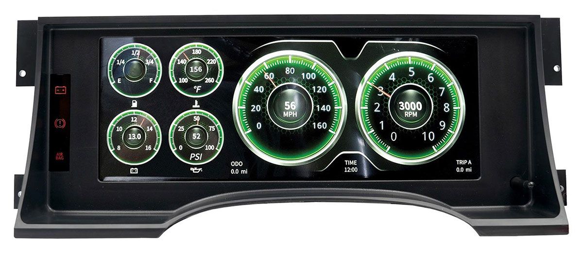 Invision 12.3" HD LCD Digital Display Dash