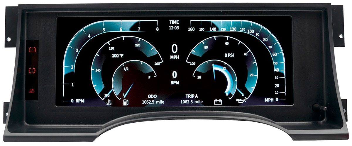 Invision 12.3" HD LCD Digital Display Dash